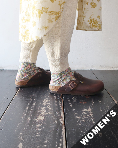 極美品 ビルケンシュトック 36 23.0 ボストン サボサンダル ラテクリーム BIRKENSTOCK ビルケンシュトック サンダル メンズ Boston LEVE