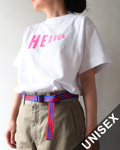 Necessary or Unnecessary - HEAVEN TEE - WHITE ネセサリーオアアンネセサリー Tシャツ メール便可