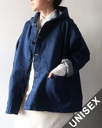 Necessary or Unnecessary - DENIM HOOD ネセサリーオアアンネセサリー デニムフード