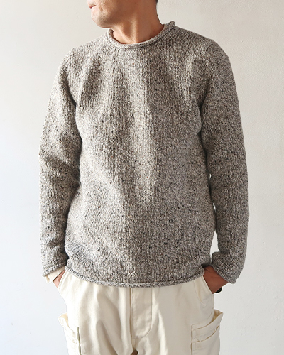 Fisherman out of Ireland - FI600M フィッシャーマンアウトオブアイルランド ロールネックセーター