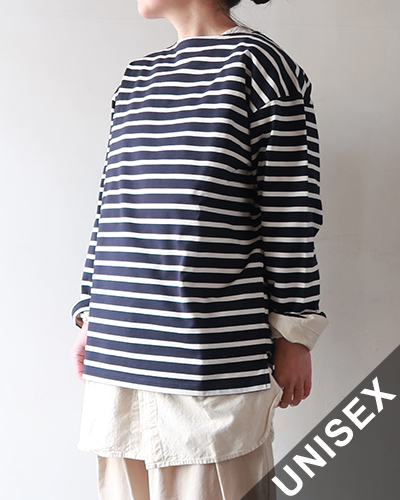 FLISTFIA フリストフィア Long Sleeve Boat Neck T*Shirts BN01016 FLISTFIA(フリストフィア) / Long Sleeve Boat Neck T-Shirts
