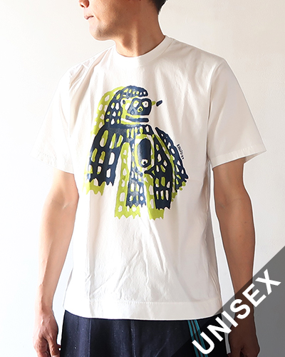 TIGRE BROCANTE ティグルブロカンテ Gorilla 半袖Tシャツ WHITE メール便可