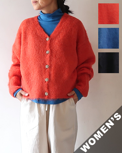 comm.arch. - Hand Framed Mohair Cardigan コムアーチ ハンドフレームモヘアカーディガン