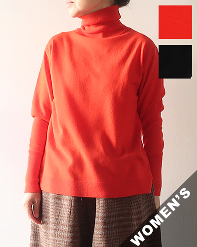 comm.arch. - Cashmere Silk High Neck Pullover コムアーチ カシミア シルク ハイネック プルオーバー