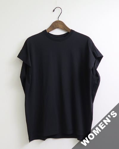 comm.arch. - Super Fine Hybrid Cotton Poncho Tee コムアーチ オーガニックコットンポンチョT