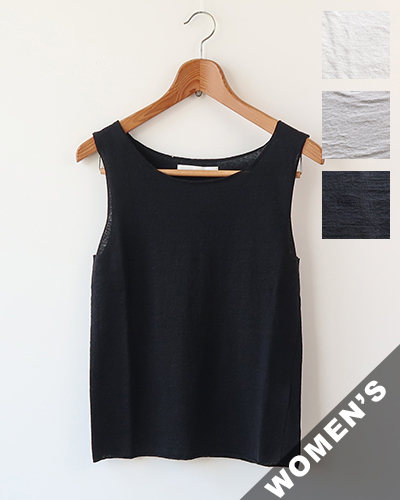 evam eva vie - cotton C&S camisole エヴァムエヴァヴィー
