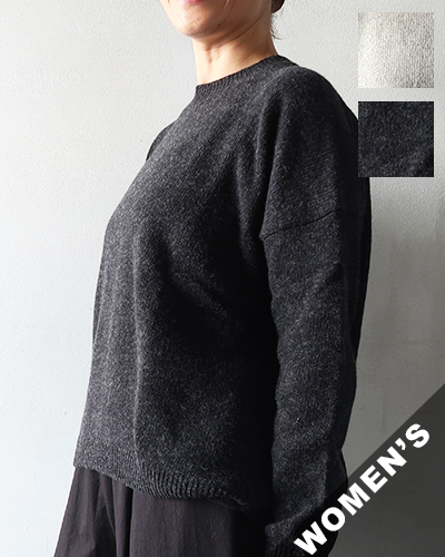 evam eva - wool fox pullover エヴァムエヴァ ウール フォックス プルオーバー