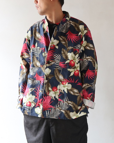 Engineered Garments - Dayton Shirt - Hawaiian Floral Java Cloth エンジニアドガーメンツ デイトンシャツ