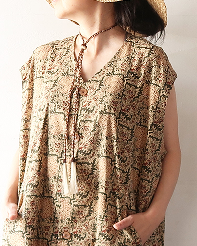 HORSE HAIR ACCESSORIES - BOLO TIES - BROWN×WHITE ホースヘアーアクセサリー ボロタイ メール便可