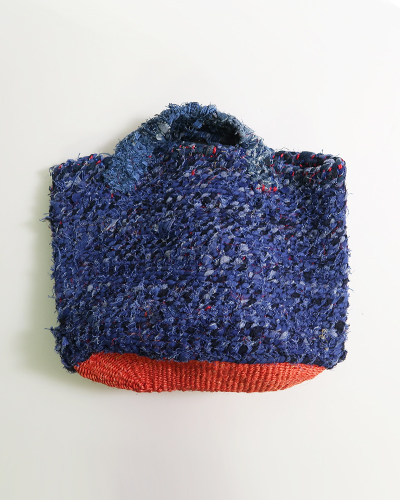 Honnete - Recycled Denim Bag オネット リサイクルデニムバッグ
