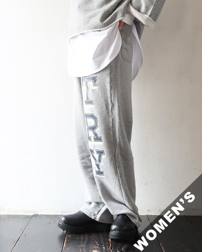 KAPITAL キャピタル 30/-裏毛スウェットパンツ (N_TRYpt) - TOP GRAY