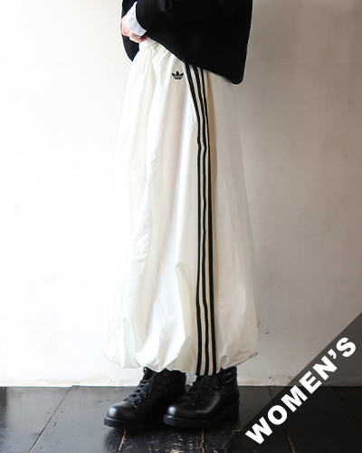 adidas originals - BALLOON LONG SKIRT - OFF WHITE アディダスオリジナルス バルーン ロングスカート