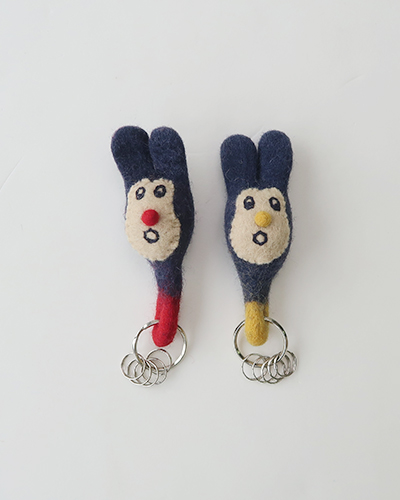 TIGRE BROCANTE ティグルブロカンテ ウールナッティー キーホルダー