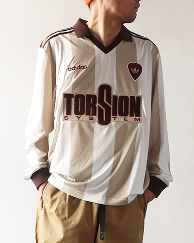 adidas originals - BRIT HME JERSEY - OFF WHITE×STONE KHAKI アディダスオリジナルス ブリットコア ジャージ