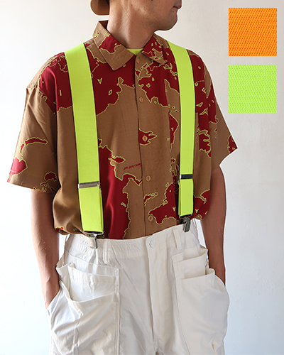 MILITARY&WORK - SAFETY HUNTING SUSPENDER ミリタリーアンドワーク セーフティハンティングサスペンダー メール便可