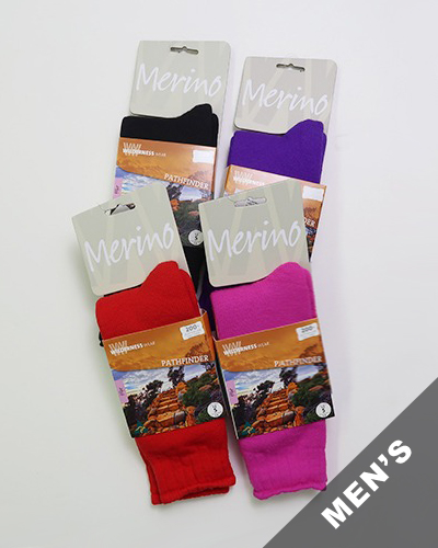 WILDERNESS WEAR - PATHFINDER - MERINO BEAST SOCKS ウィルダネスウエア ソックス メール便可