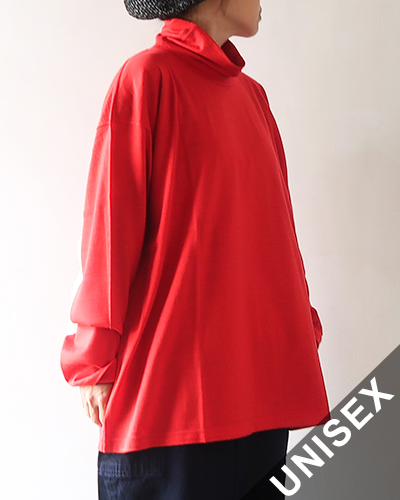 FilMelange - WOODROW フィルメランジェ ウッドロー ニュージーランドメリノウール天竺オーバーサイズタートル