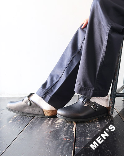 BIRKENSTOCK - Boston LE Vintage Wood Black BG ビルケンシュトック ボストン