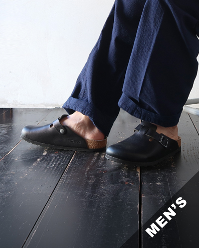 BIRKENSTOCK - Boston LE Vintage Wood Black BG ビルケンシュトック ボストン