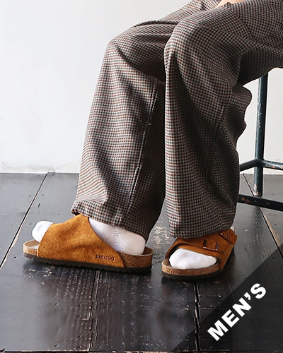 BIRKENSTOCK - Zurich Suede Leather - MINK - MEN'S ビルケンシュトック チューリッヒ