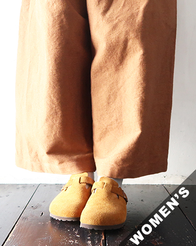 BIRKENSTOCK - Boston Suede Leather - MINK - WOMEN'S ビルケンシュトック ボストン