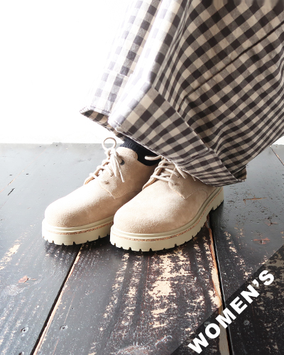 BIRKENSTOCK - Highwood Lace Low Suede Leather - TAUPE - WOMEN'S ビルケンシュトック ハイウッド レース ロウ