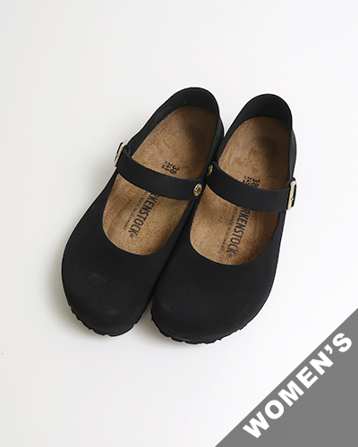 BIRKENSTOCK - Mantova Suede Leather - BLACK ビルケンシュトック マントバ