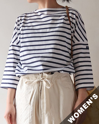 SAINT JAMES - 16JC SLOUCH 20003 セントジェームス 7分袖ドロップショルダー メール便可