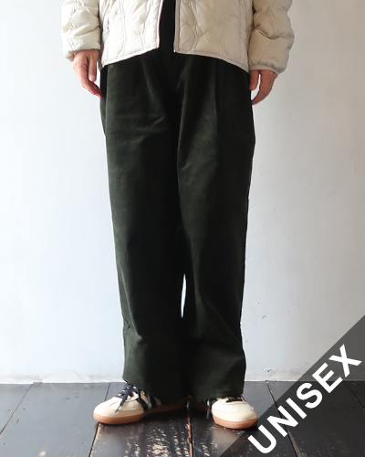 KAVU カブー 51ストリートパンツ コーデュロイ DARK GREEN