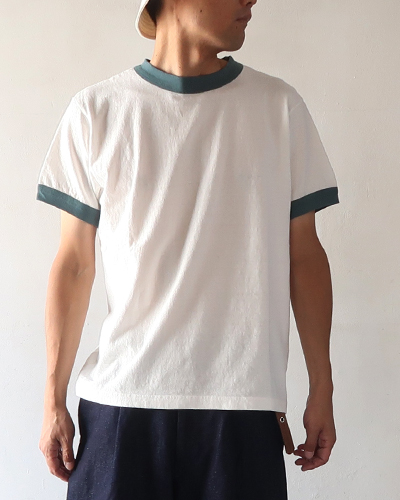 FilMelange - VOLKER2 フィルメランジェ ヴォルカー2 ヴィンテージ天竺 リンガーTシャツ メール便可