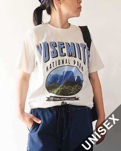 VARIOUS PRINTS - NATIONAL PARKS "YOSEMITE" ヴァリアスプリンツ ナショナルパークTシャツ メール便可