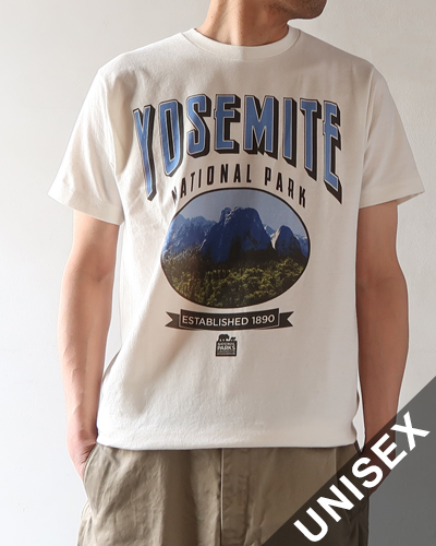 VARIOUS PRINTS - NATIONAL PARKS "YOSEMITE" ヴァリアスプリンツ ナショナルパークTシャツ メール便可