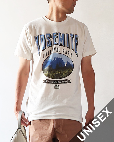VARIOUS PRINTS - NATIONAL PARKS "YOSEMITE" ヴァリアスプリンツ ナショナルパークTシャツ メール便可
