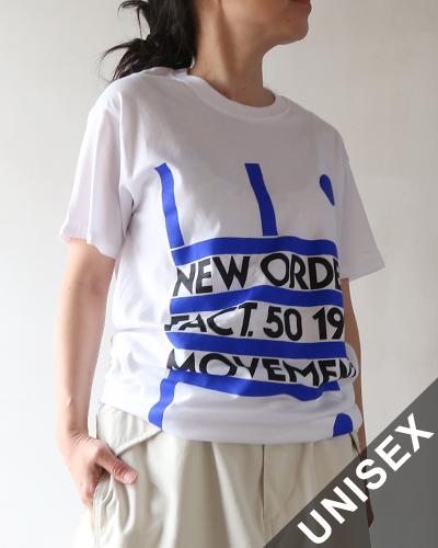 MUSIC TEE - NEW ORDER “MOVEMENT” TEE ミュージックティー ニューオーダー“ムーヴメント” 半袖T メール便可