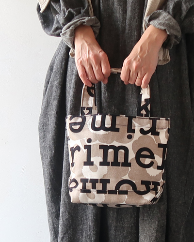 marimekko - kioski Pieni Ahkera Uni Logo Mini Tote Bag マリメッコ トートバッグ