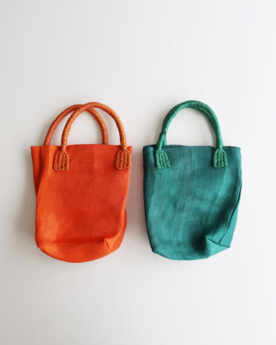 Larone - Tinalak Short Tote Bag ラロネ トートバッグ