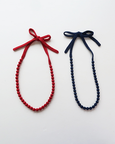 homspun ホームスパン 梳毛ネックレス メール便可