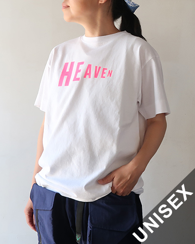 Necessary or Unnecessary - HEAVEN TEE - WHITE ネセサリーオアアンネセサリー Tシャツ メール便可