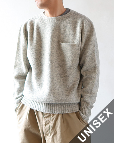 Necessary or Unnecessary - 3D KNIT ネセサリーオアアンネセサリー クルーネック セーター