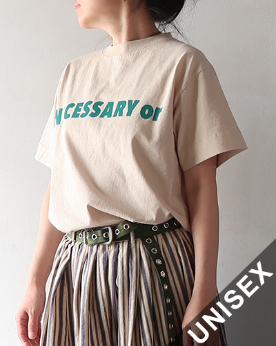 Necessary or Unnecessary - N.O.UN T ネセサリーオアアンネセサリー Tシャツ メール便可