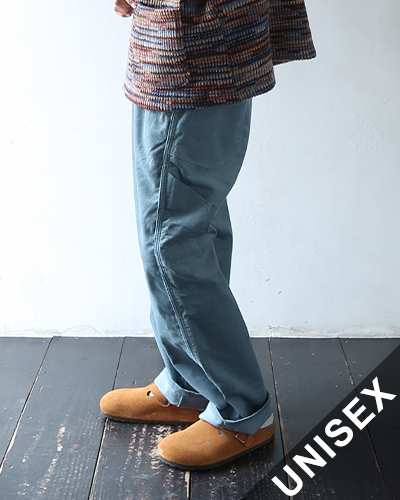 Necessary or Unnecessary - PAINTER SPINDLE CORDUROY - JADE ネセサリーオアアンネセサリー ペインターパンツ