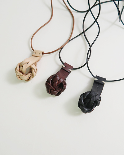 abokika - Braided Knot Necklace アボキカ ブレイデッドノットネックレス メール便可