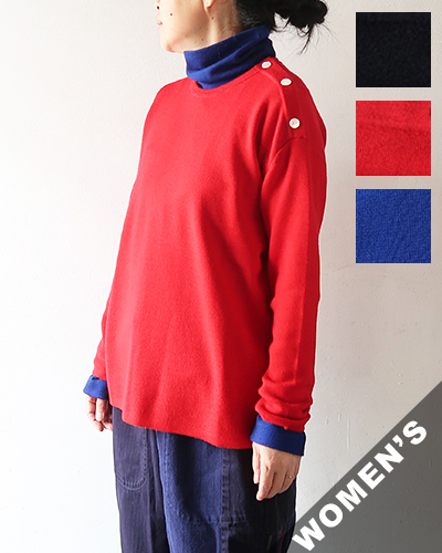 CHANTECLAIR シャントクレール 肩ボタンニット