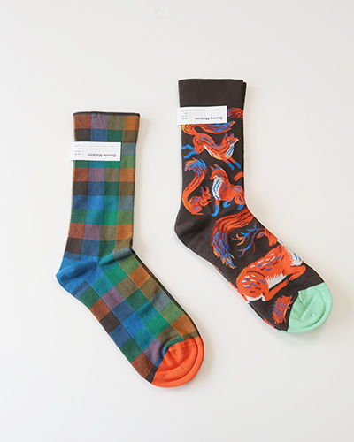 BONNE MAISON - Boreal ボンヌ メゾン 北極圏 ソックス メール便可