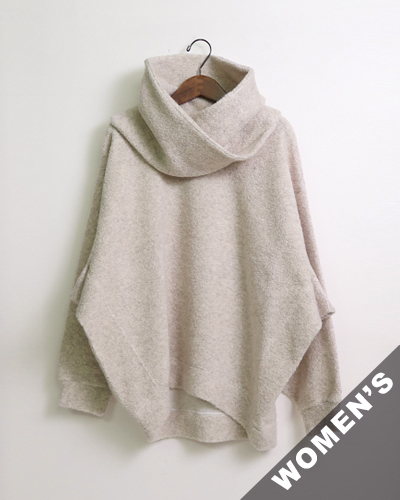sirenemermaid シレーヌマーメイド クルーネックスウェット＆スヌード OATMEAL