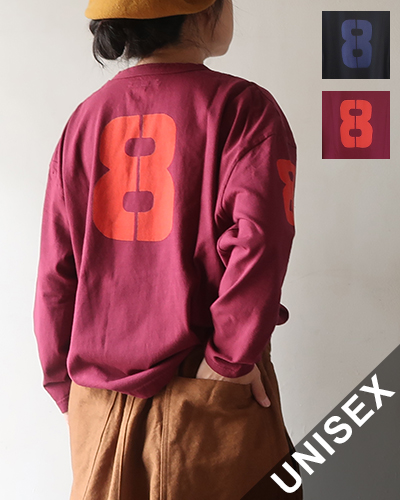 TIGRE BROCANTE ティグルブロカンテ Number8 ベニスビーチ長袖Tシャツ メール便可