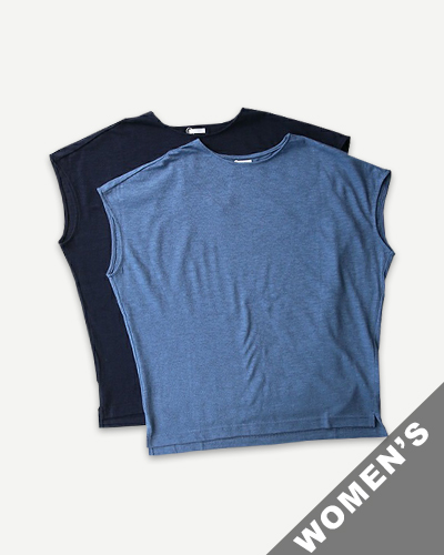 comm.arch. - Cotton Linen Super Soft Short Sleeve Tee コムアーチ コットンリネンスーパーソフト半袖T メール便可