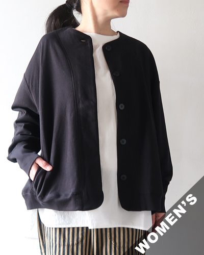 comm.arch. - Organic Double Faced Blouson - BLACKOUT コムアーチ オーガニック ダブルフェイス ブルゾン