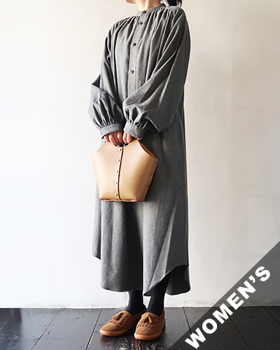 comm. arch. - Supima Wool Shirt Dress コムアーチ スーピマウールシャツドレス