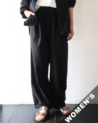 evam eva - wide pants - 98 SUMI エヴァムエヴァ ワイドパンツ